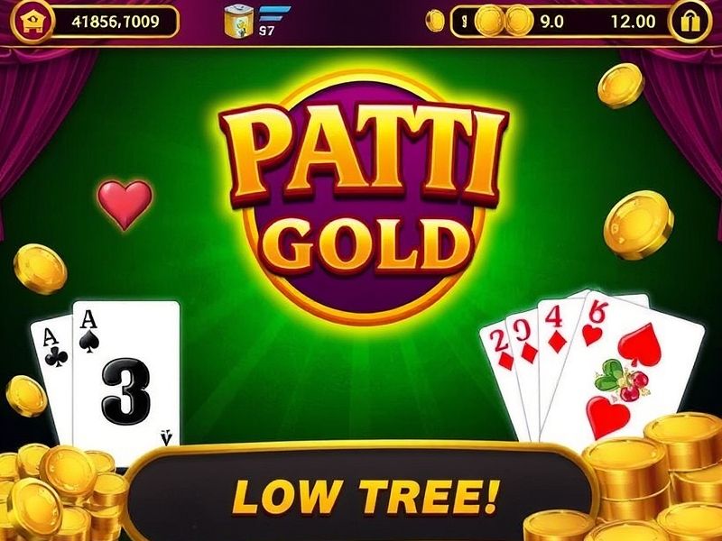 Download 3 Patti Gold and experience the ultimate Teen Patti game with stunning graphics, multiplayer modes, and exciting rewards.